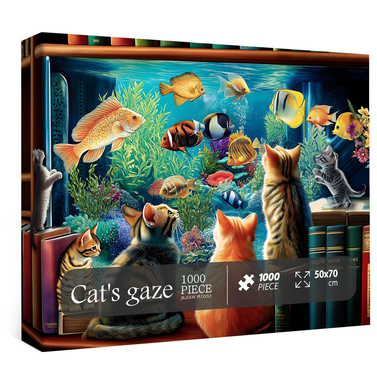 Cat's Gaze Jigsaw Puzzle 1000 Pieces