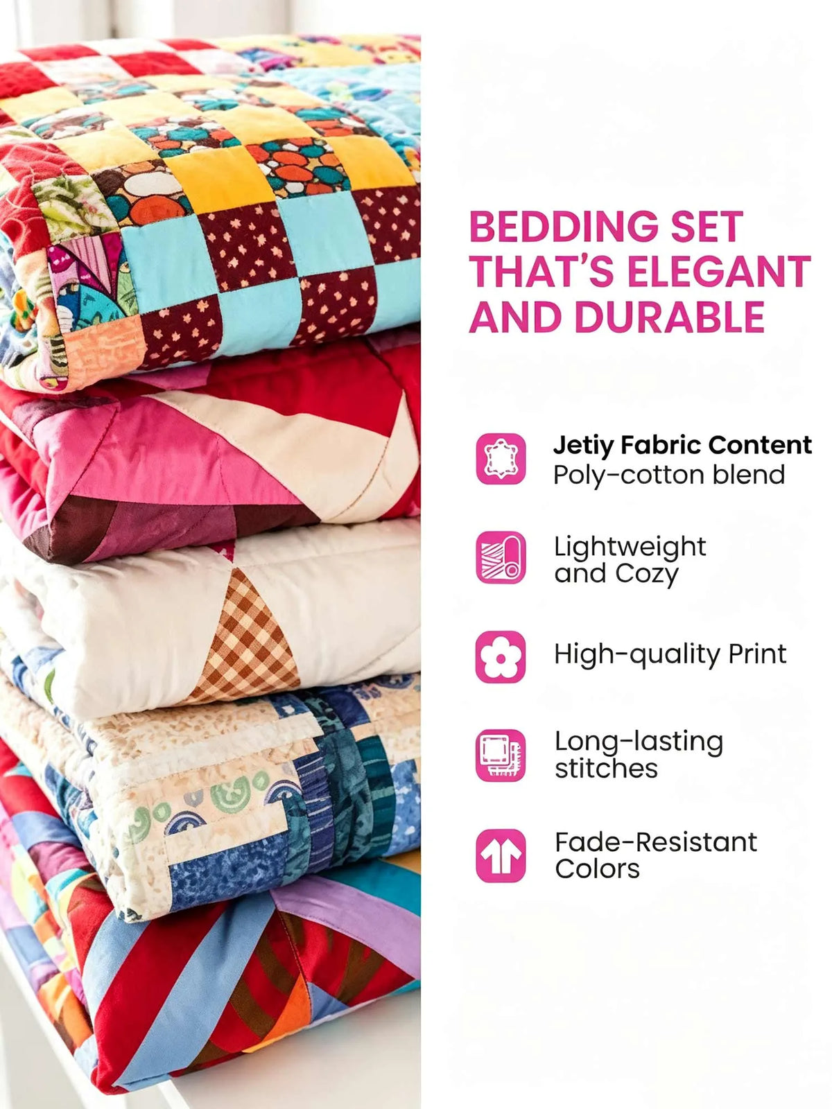 Winter Forest Ghost Gift Cardinal Snowy Quilted 3‐Piece Bedding Set