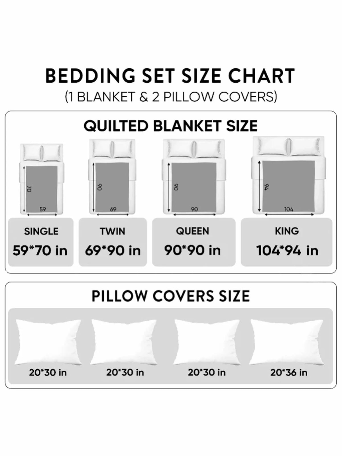 Nature Embrace 3- Piece Quilted Bedding Set