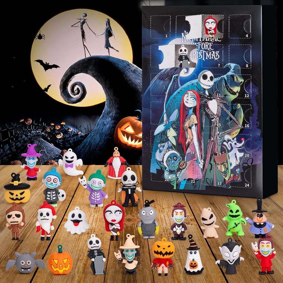 2026 Nightmare Christmas Advent Calendar - 24-Day Countdown