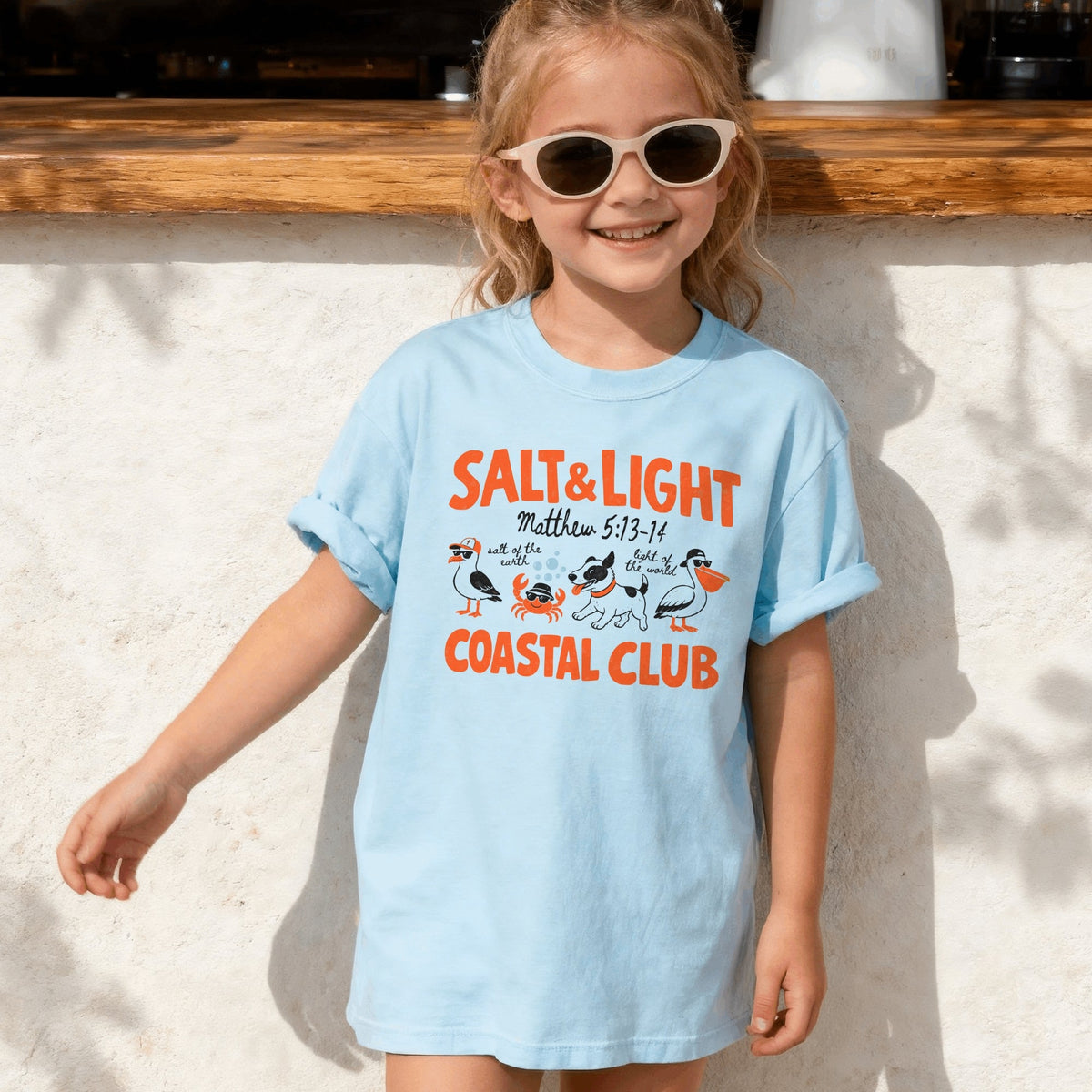 Salt and Light Coastal Club Youth T-Shirt