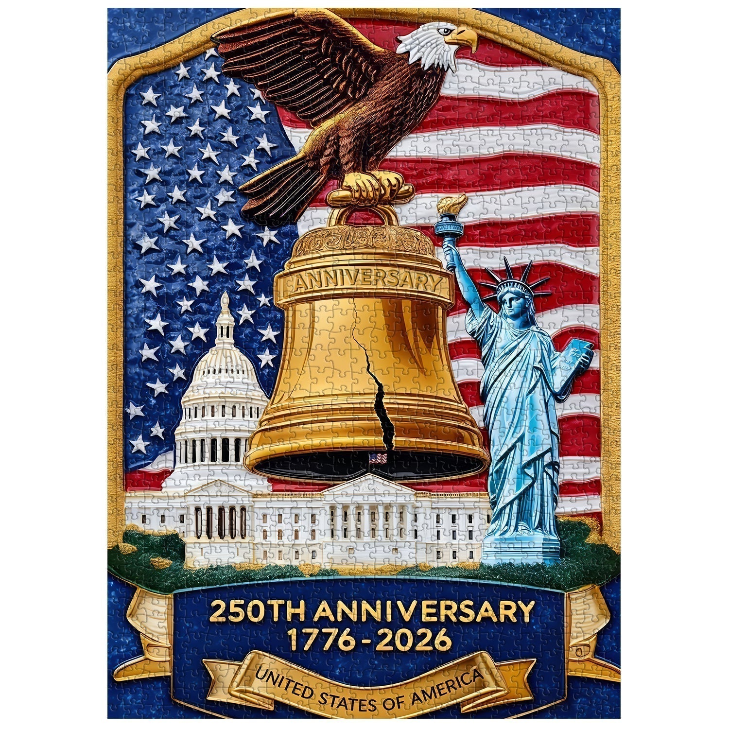 Echoes of Freedom Jigsaw Puzzle 1000 Pieces