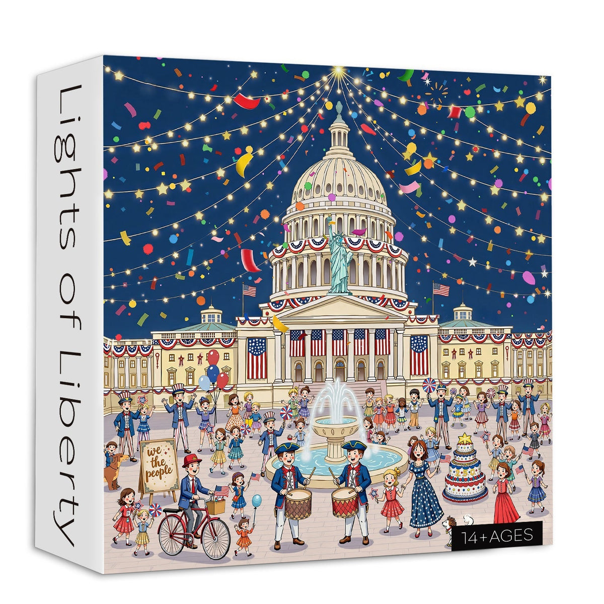 Fireworks & Freedom Jigsaw Puzzle 1000 Pieces