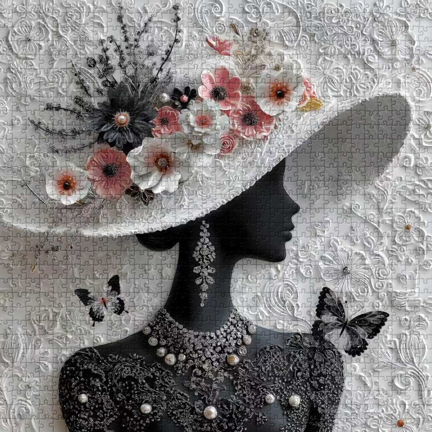 Floral Muse Jigsaw Puzzle 1000 Piece