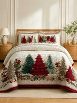 Frosted Wonder 3‐Piece Quilted Bedding Set