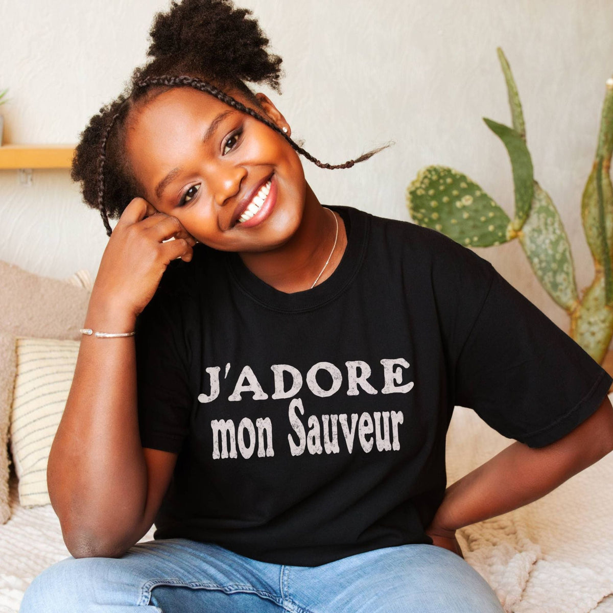 J'adore mon Sauveur (I adore my Savior) T-Shirt