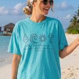 He Leads Me Beside Still Waters T-Shirt