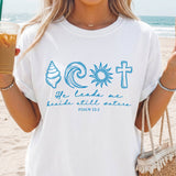 He Leads Me Beside Still Waters T-Shirt
